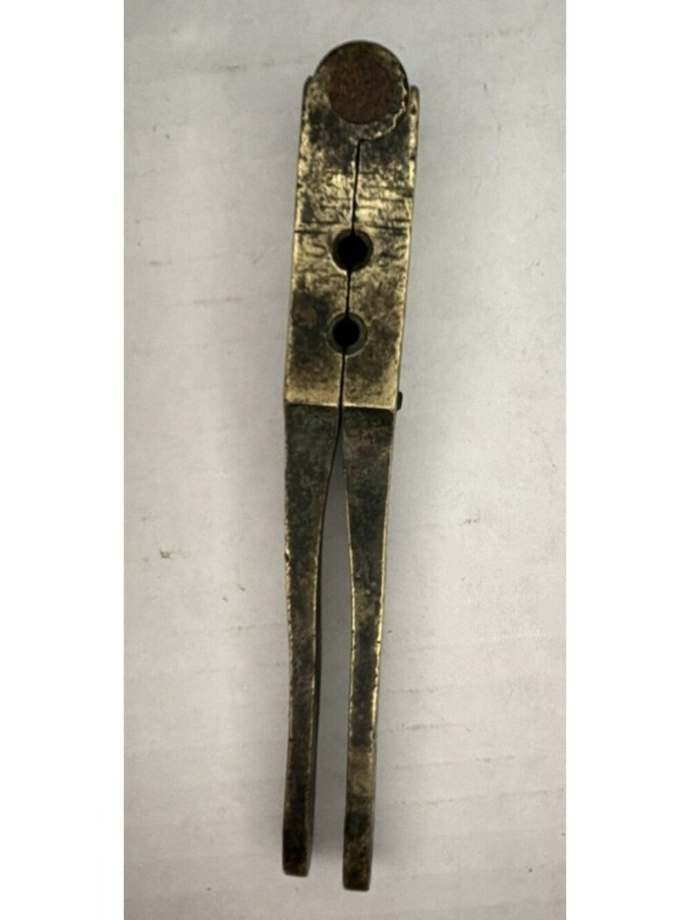 Antique COLT'S PATENT Solid Brass Civil War Era Double Cavity Pocket Bullet Mold